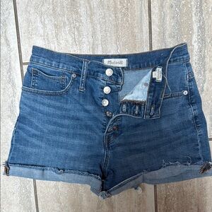 Madewell Women's High Rise Denim Shorts